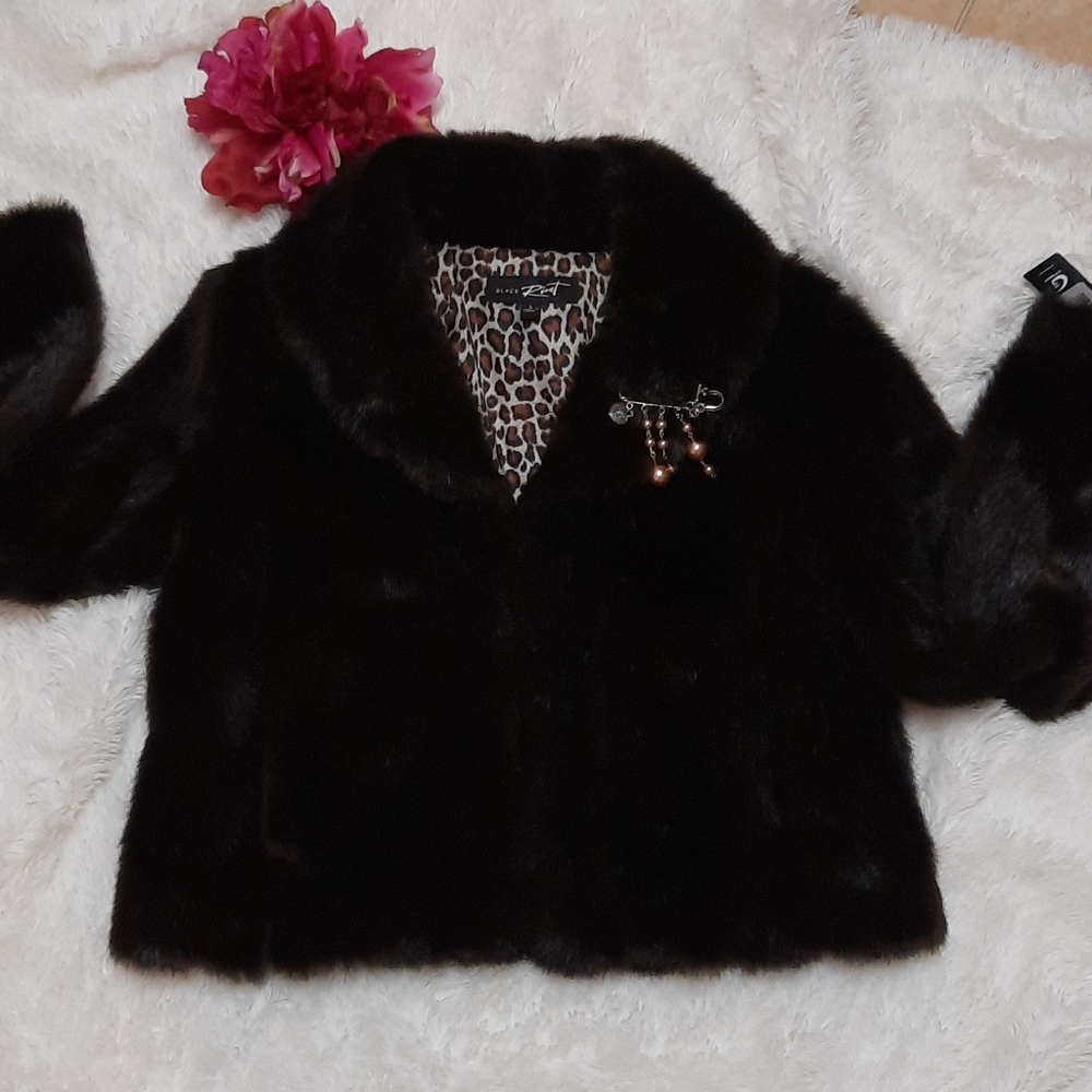 NWT BLACK RIVET JACKET